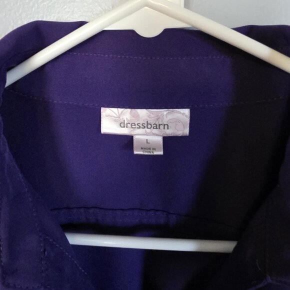 EUC Dress Barn Button Up Blouse - Picture 4 of 4